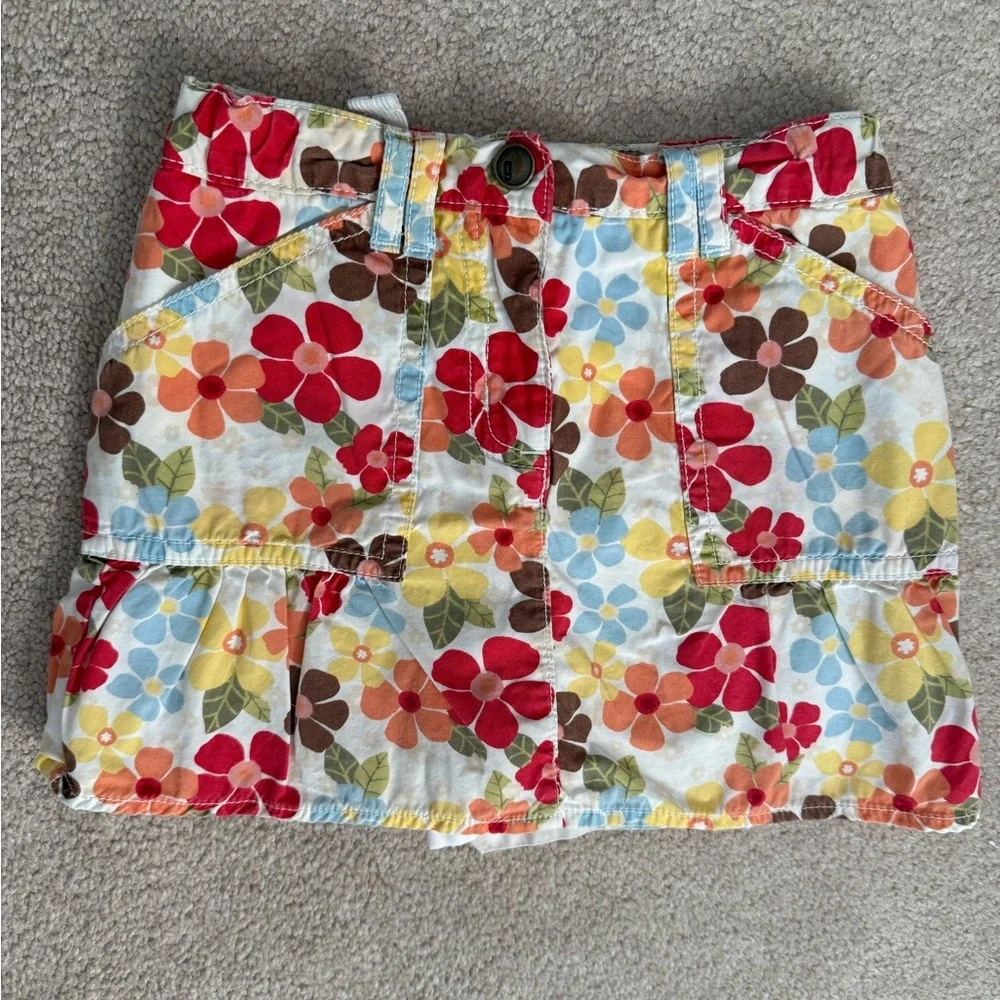 Gymboree island getaway copa fiesta girl skirt